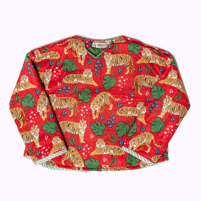 Leicht wattierte Baumwolljacke "Green Jungle" für Kinder