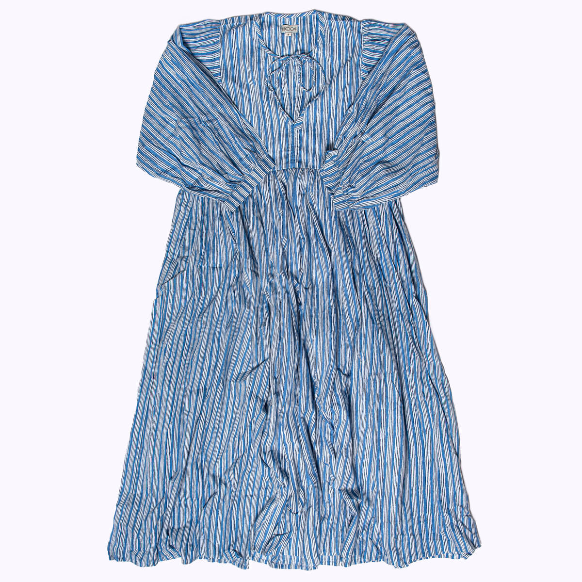 "Feel Good" cotton dress "Tide Lines"