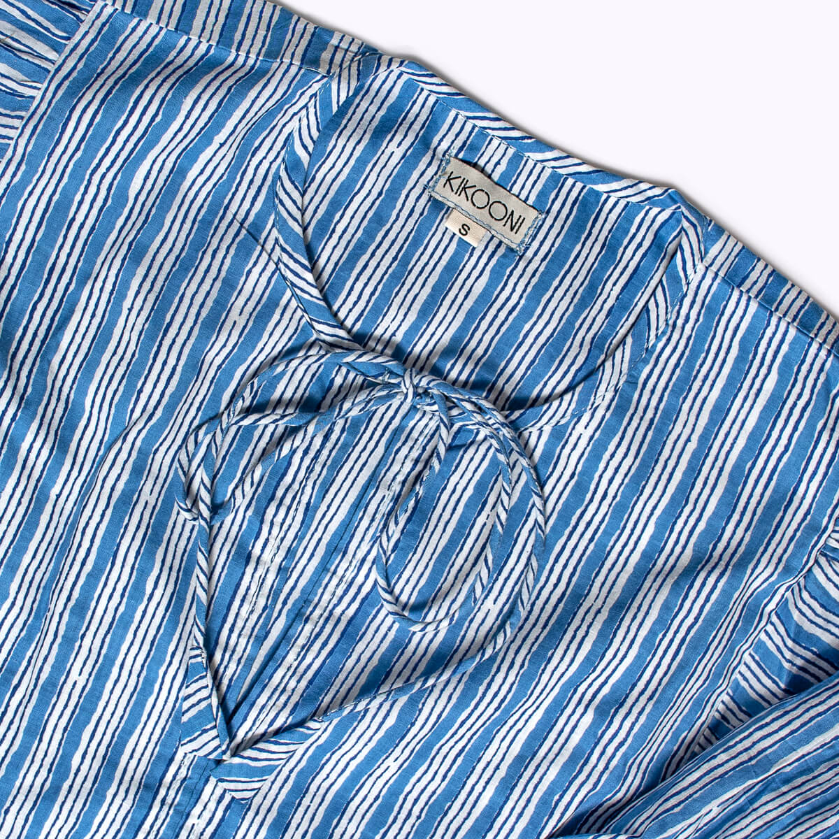 "Feel Good" cotton dress "Tide Lines"