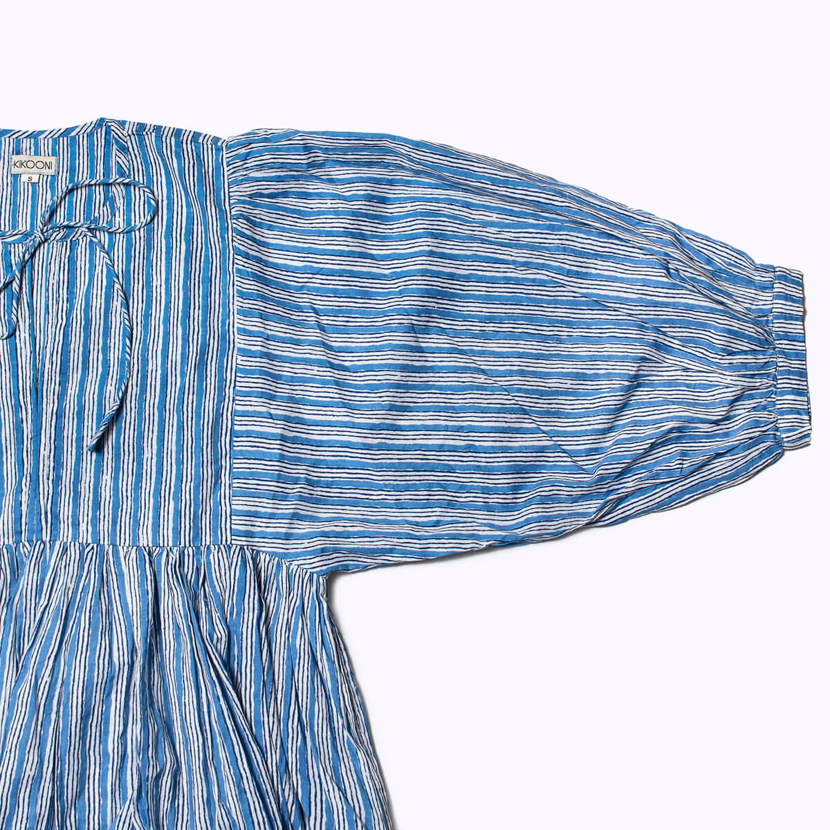 "Feel Good" cotton dress "Tide Lines"