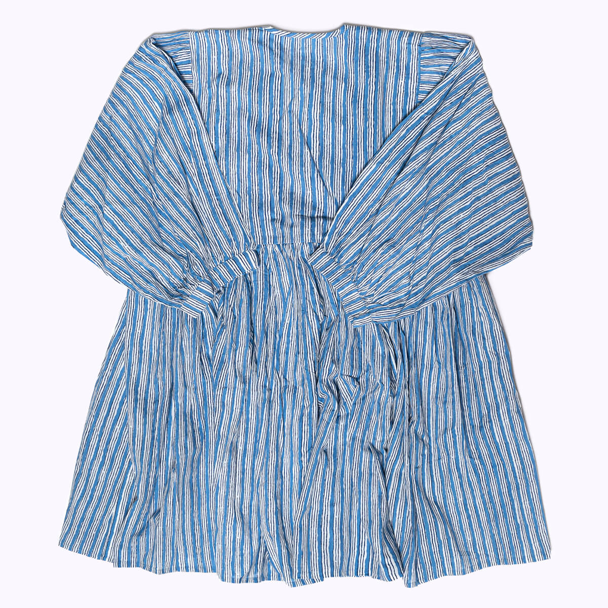 "Feel Good" cotton dress "Tide Lines"