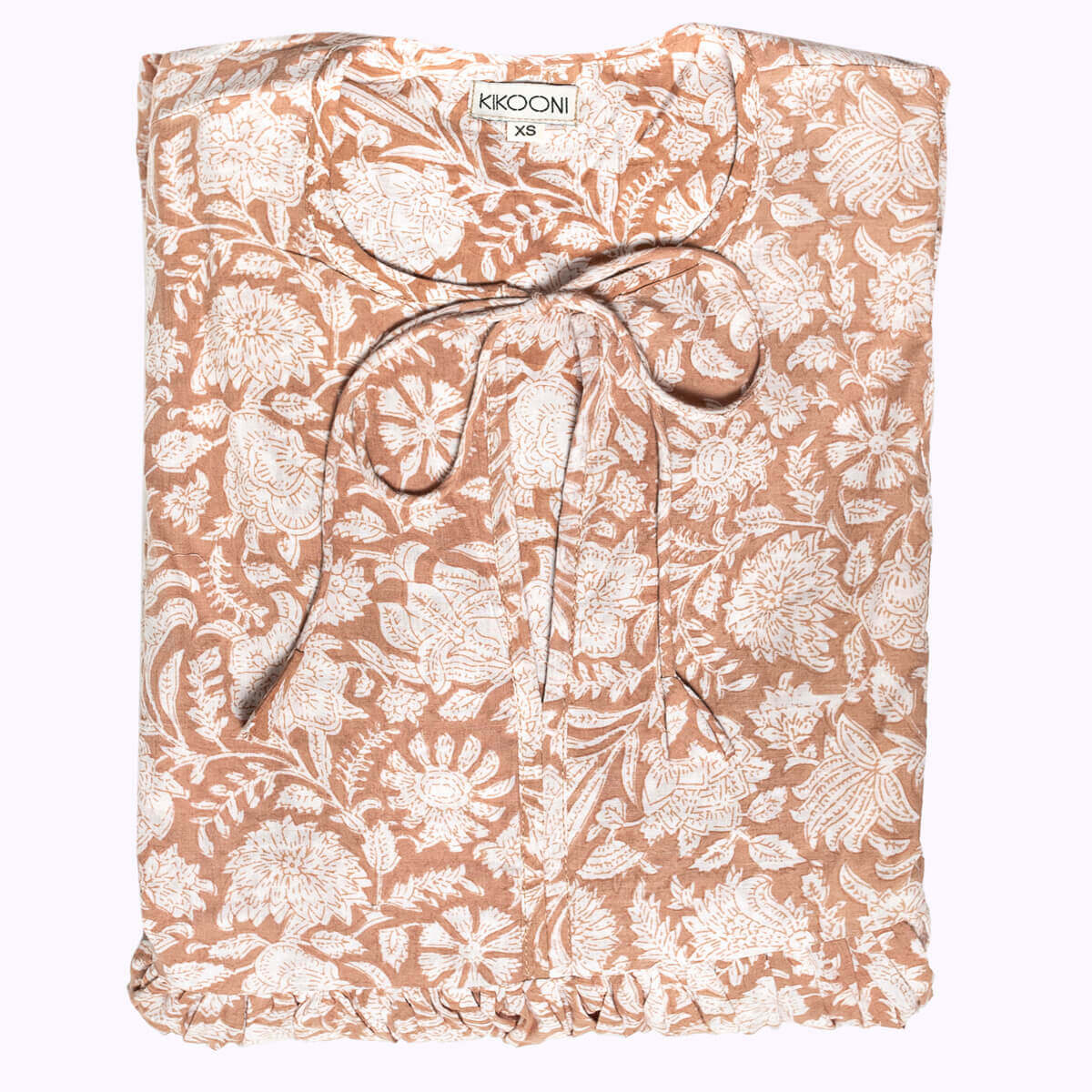 "Feel Good" cotton dress "SANDY BEACHES"