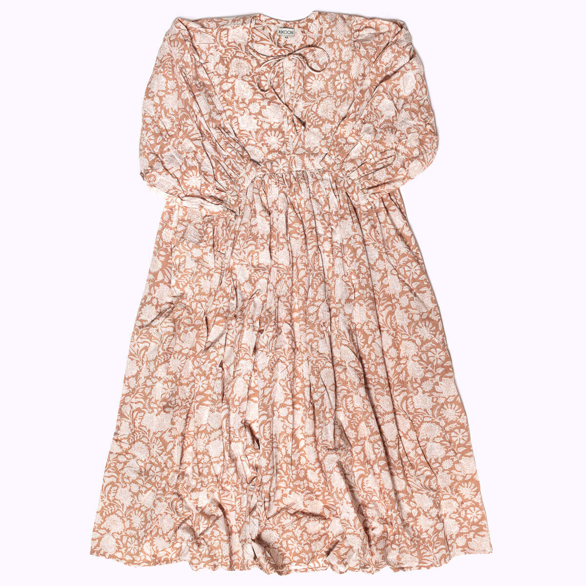 "Feel Good" cotton dress "SANDY BEACHES"