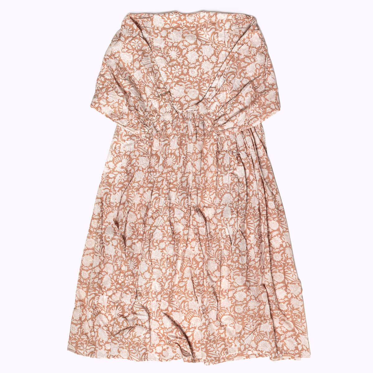 "Feel Good" cotton dress "SANDY BEACHES"