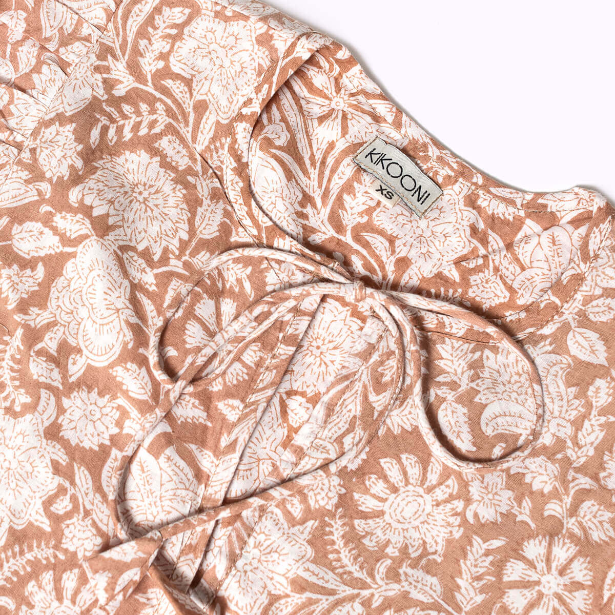 "Feel Good" cotton dress "SANDY BEACHES"