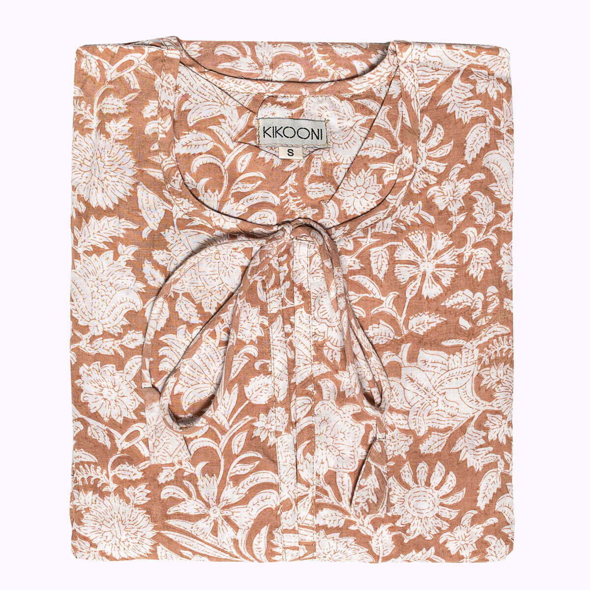 "Feel Good" cotton dress "SANDY BEACHES"