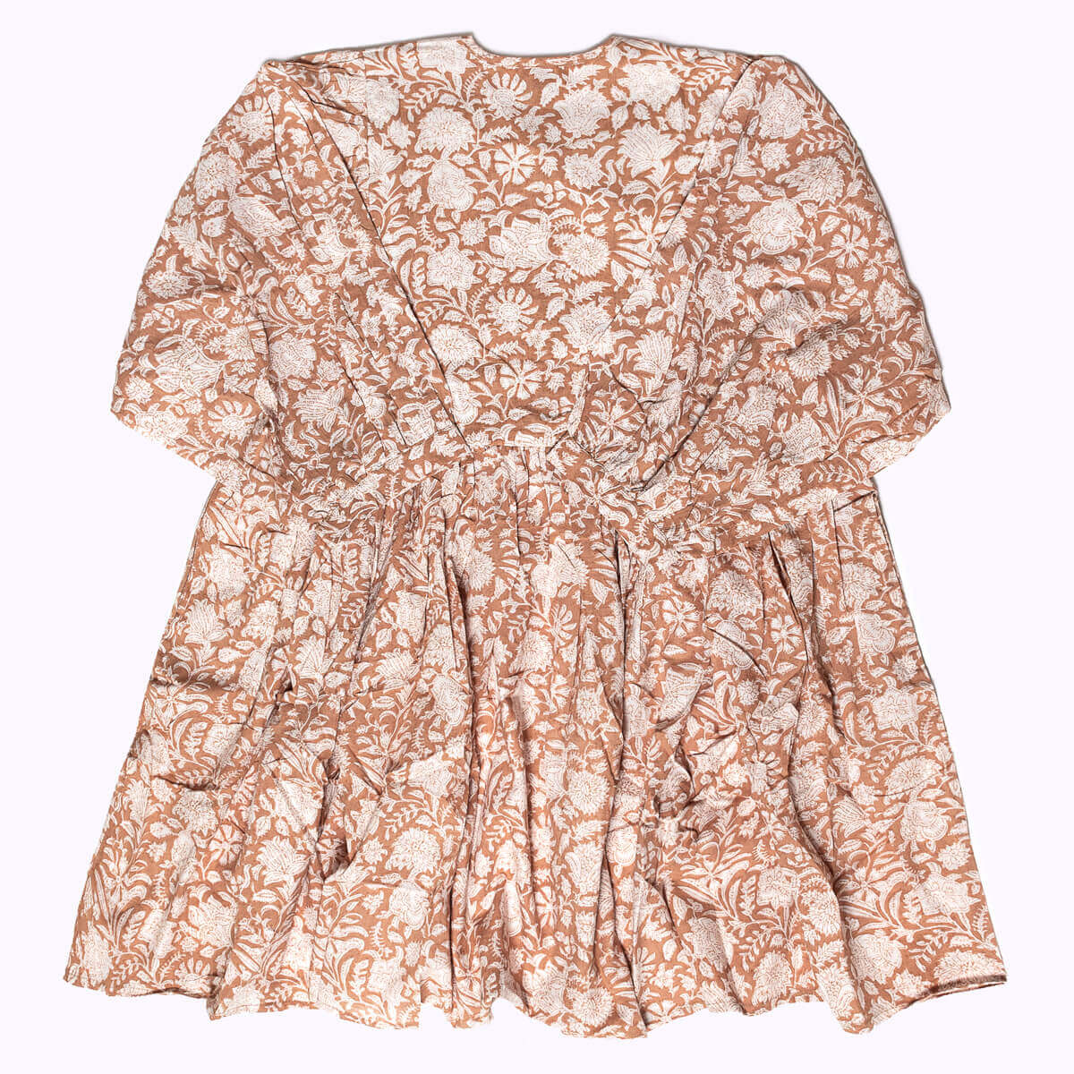 "Feel Good" cotton dress "SANDY BEACHES"