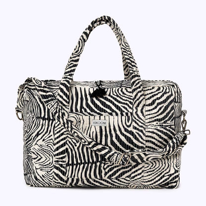 Große Reisetasche "Electric Zebra"