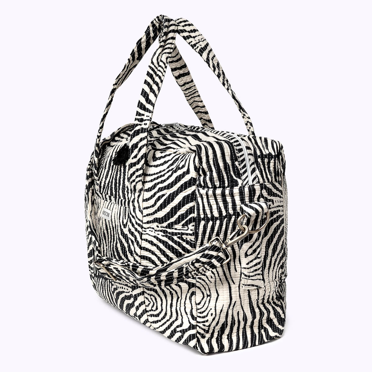 Große Reisetasche "Electric Zebra"