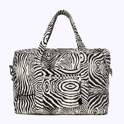 Große Reisetasche "Electric Zebra"