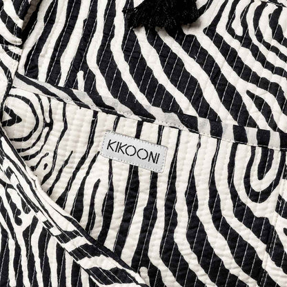 Große Reisetasche "Electric Zebra"