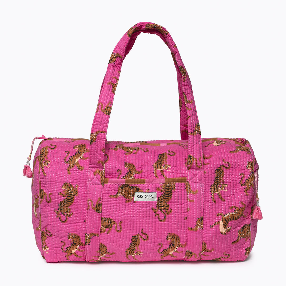 Handgemachte Baumwolltasche "Electric Tigress" 2