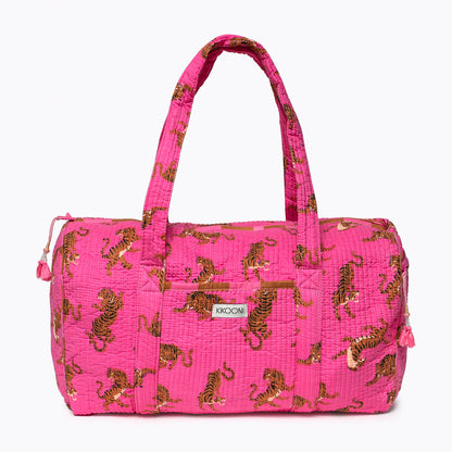 Handgemachte Baumwolltasche "Electric Tigress" 2