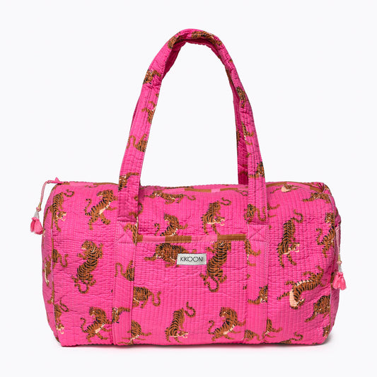 Handgemachte Baumwolltasche "Electric Tigress" 2