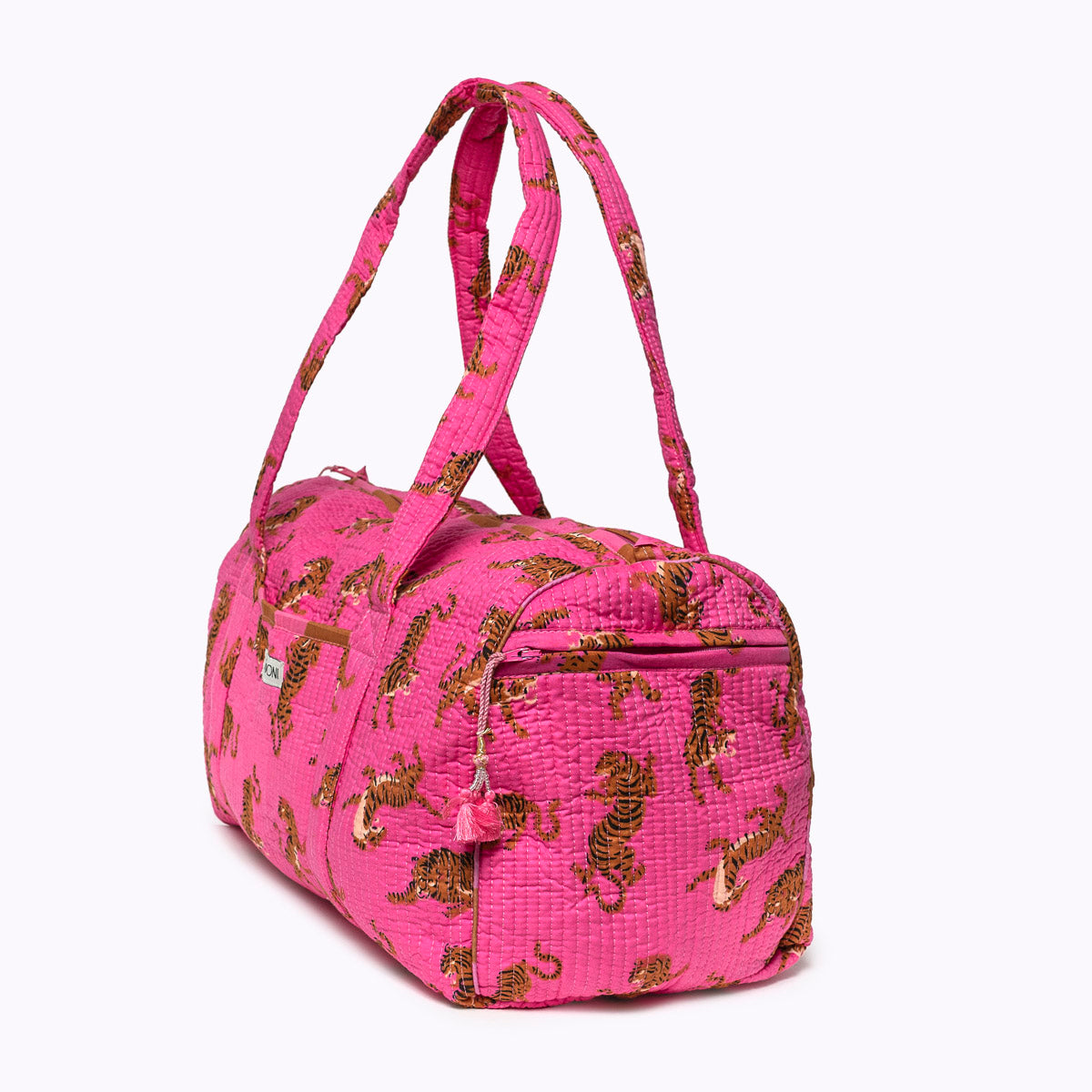 Handmade cotton bag "Electric Tigress" 2