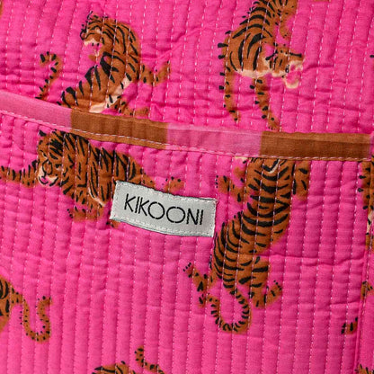 Handgemachte Baumwolltasche "Electric Tigress" 2