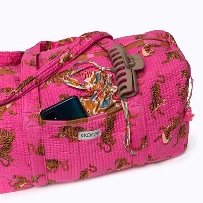Handgemachte Baumwolltasche "Electric Tigress" 2