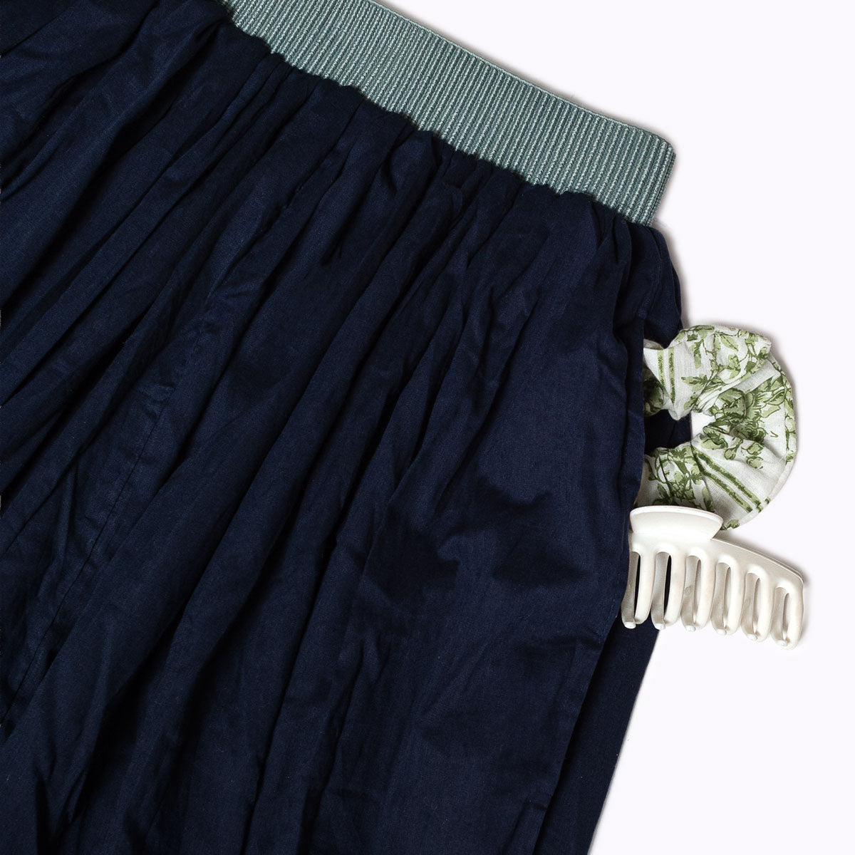 Langer Maxi Rock "midnight blue"