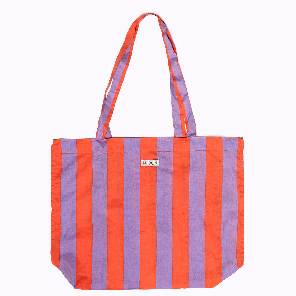 KIKOONI Baumwoll Shopper "LIVLEY" - natürliche Materialien