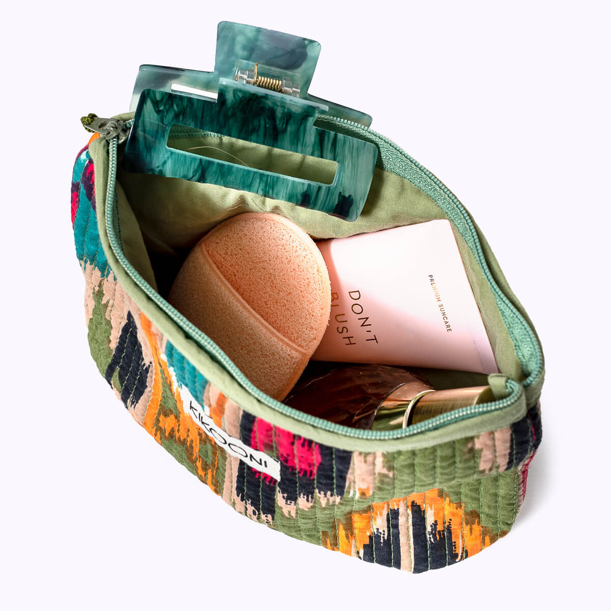 Mini Tasche "Green Ikat"