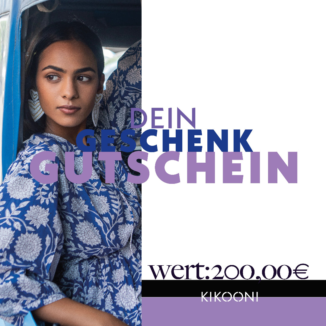 Kikooni Geschenkgutschein