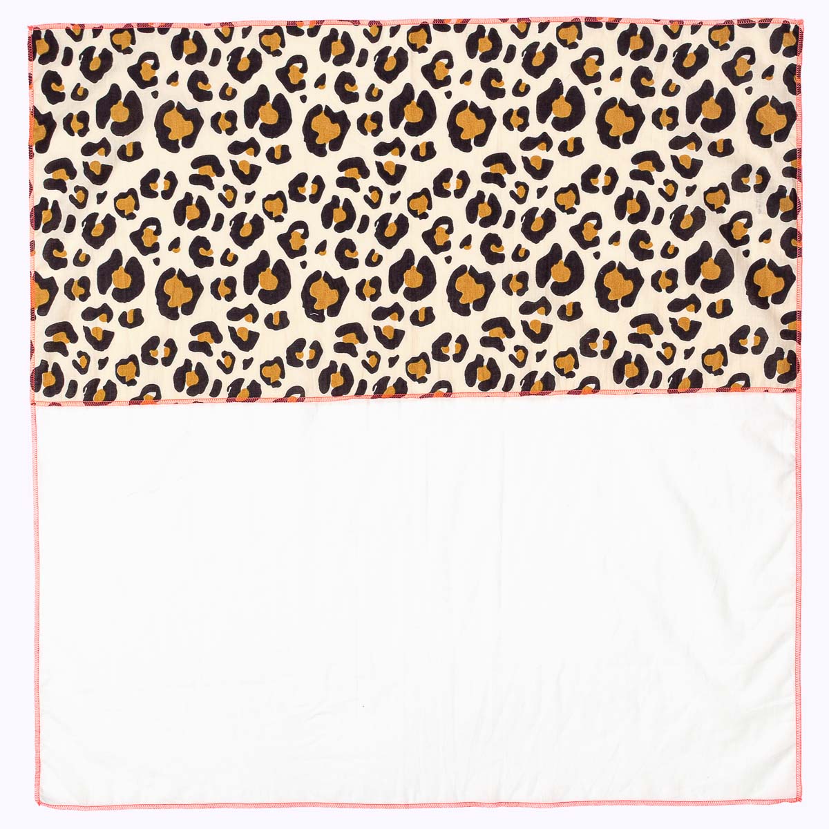 KIKOONI Statement Scarf 73 "Brown Leo "