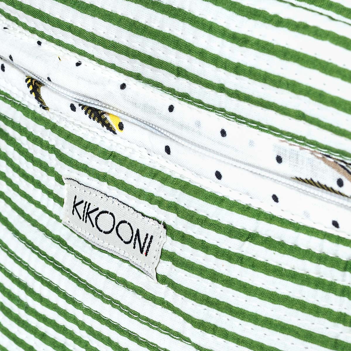 Large cosmetic bag BIG BEAUTY "Stripes with P"