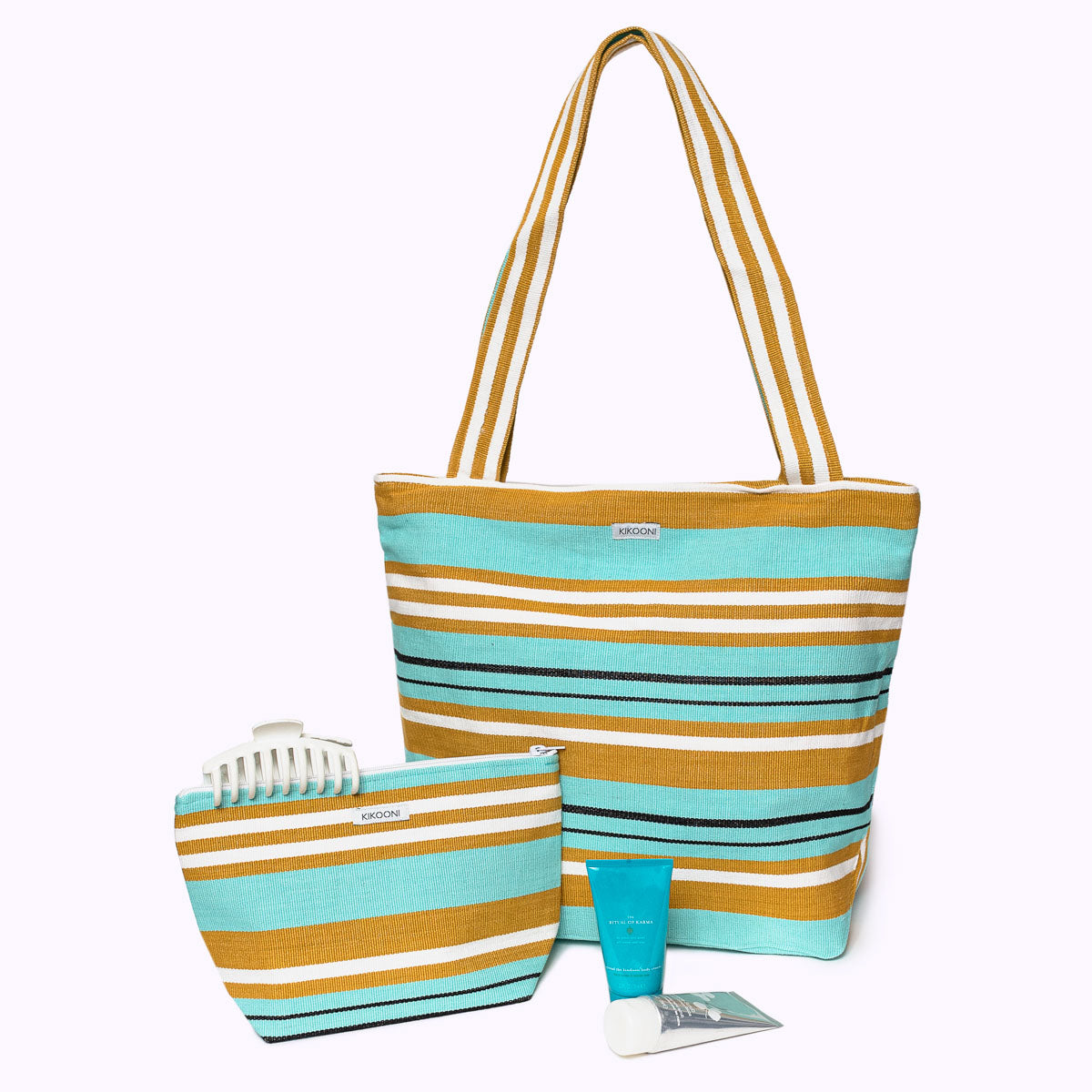 Hand-woven beach bag "LA PLAYA"