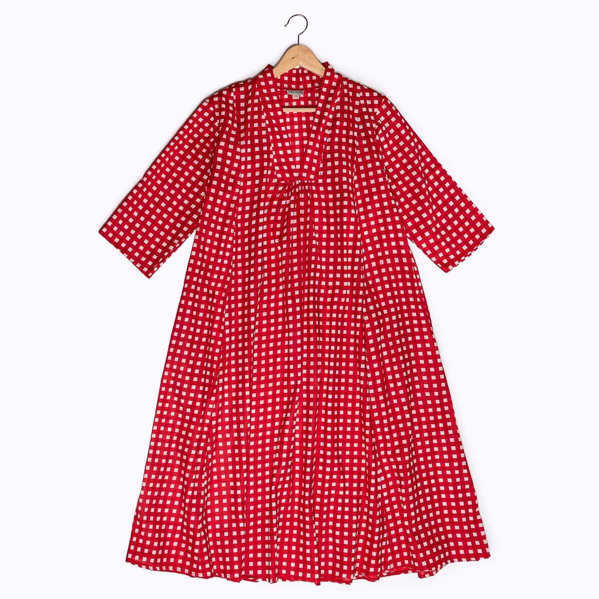 The Easy Dress "happy checks"