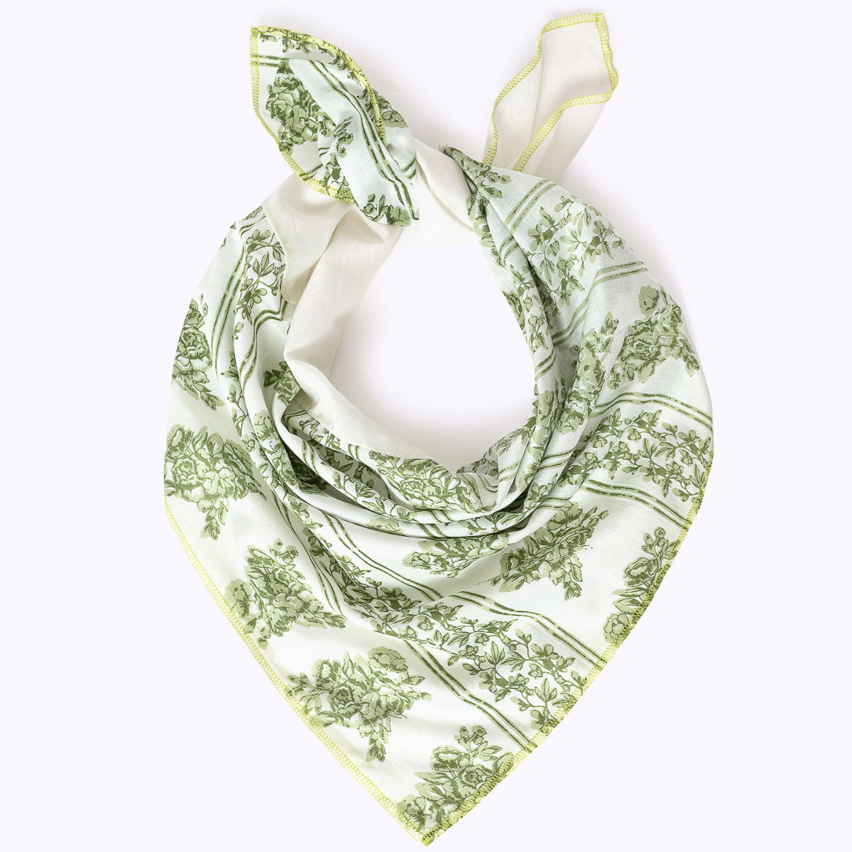 KIKOONI Statement Scarf 73 "Green Maiden"