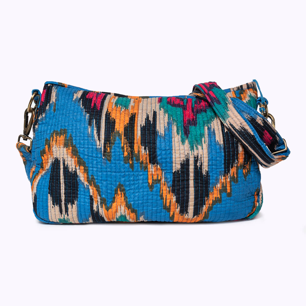 K - BAG "Blue Ikat"