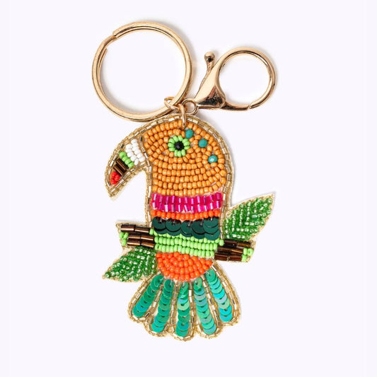 Keyring and Bagcharm  "Tucan"