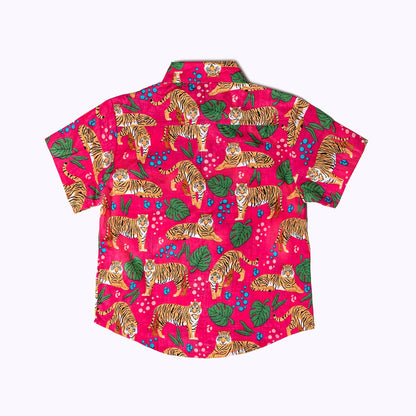 Kinderhemd „Pink Jungle"