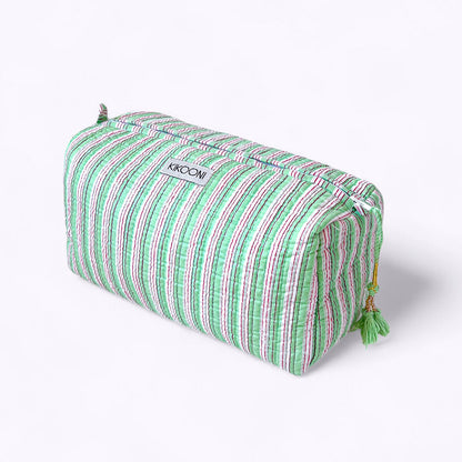 handmade cosmetic bag "Stripes"