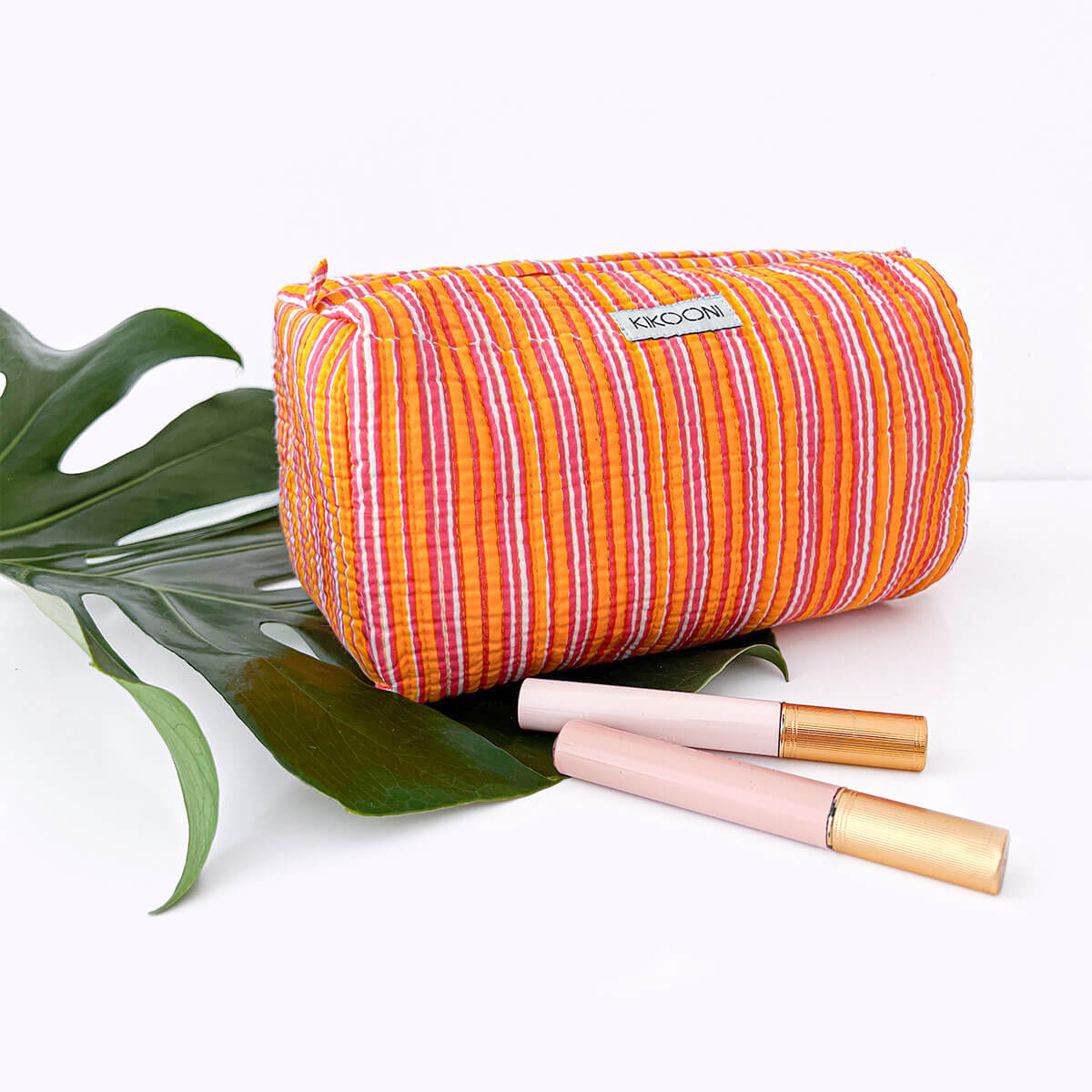 handmade cosmetic bag "Stripes"