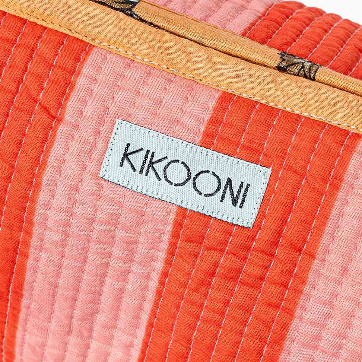 Kosmetiktasche "Bold Stripes" soft Tangerine