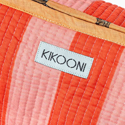Kosmetiktasche "Bold Stripes" soft Tangerine