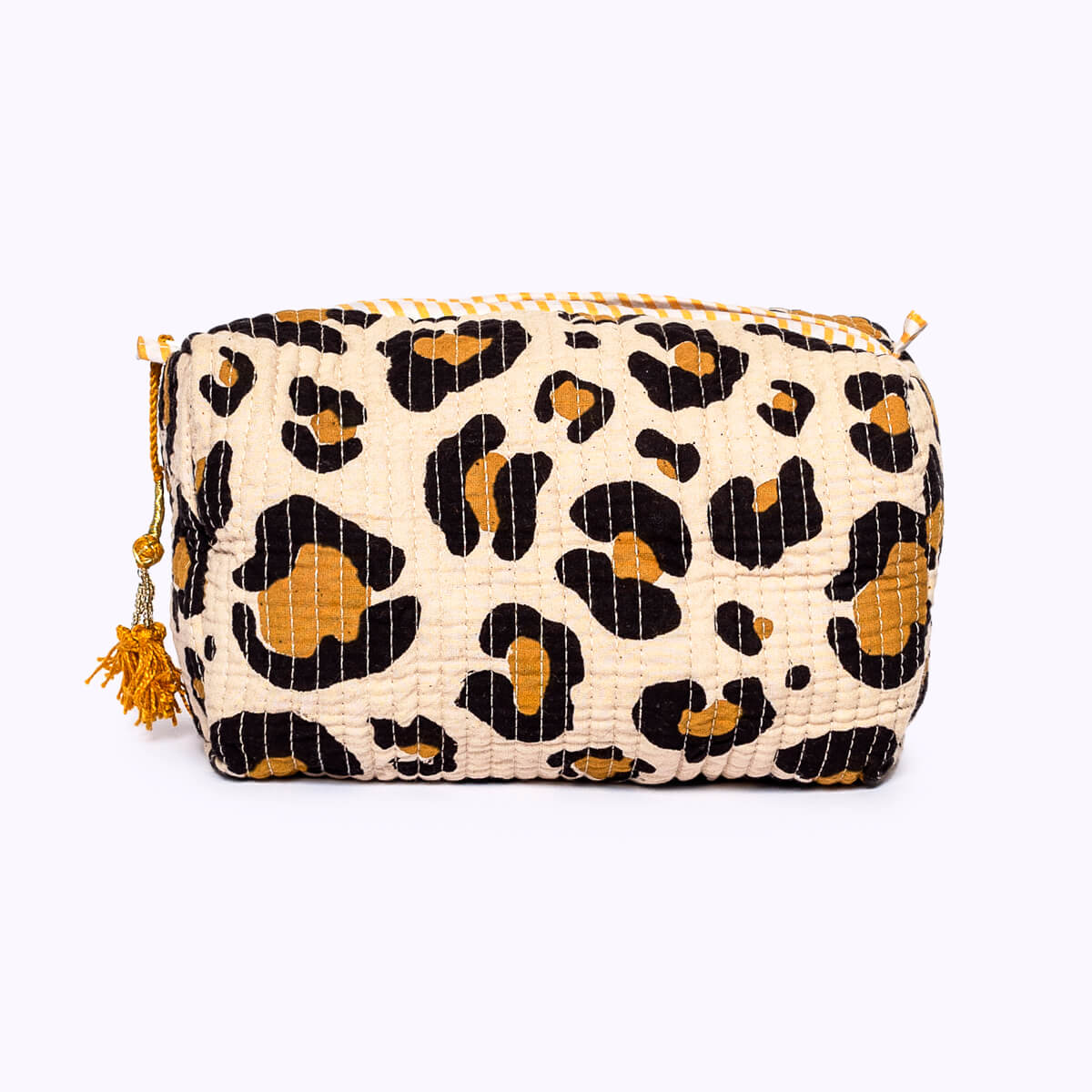Handmade cosmetic bag "Oh Leo"