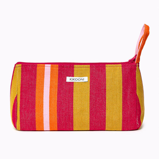 Handgewebte Kosmetiktasche "QUE CALOR"