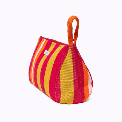 Handgewebte Kosmetiktasche "QUE CALOR"