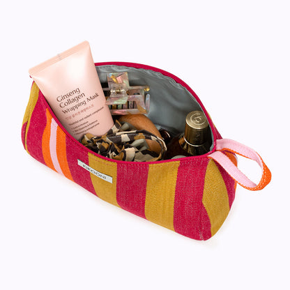 Handgewebte Kosmetiktasche "QUE CALOR"