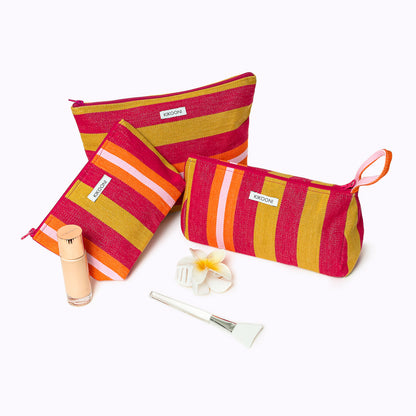 Handgewebte Kosmetiktasche "QUE CALOR"