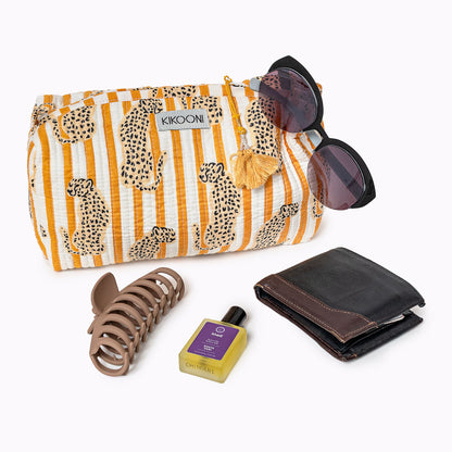 Kosmetiktasche "Sunny Cheetah"