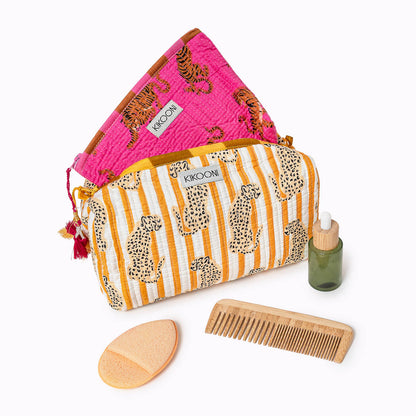 Kosmetiktasche "Sunny Cheetah"
