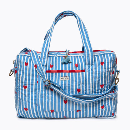 Große Reisetasche "LOVE Edition" blue