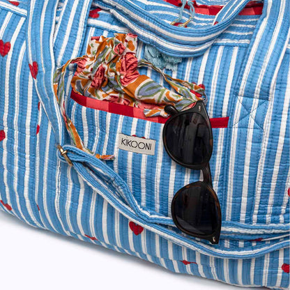 Große Reisetasche "LOVE Edition" blue