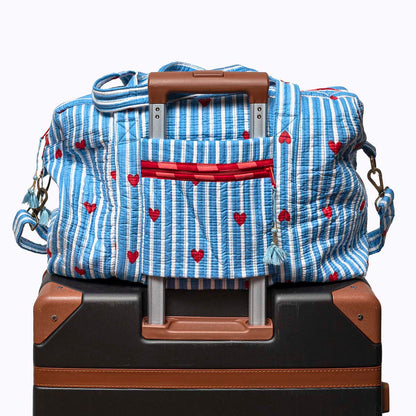 Große Reisetasche "LOVE Edition" blue