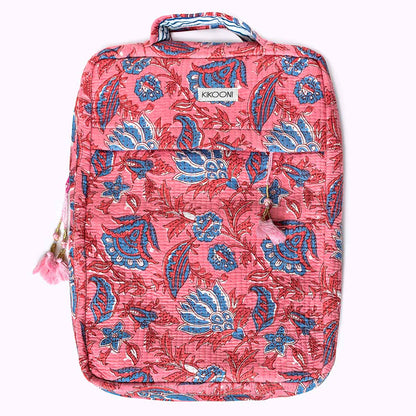 Handgemachte Laptoptasche "Blooming Dreams"