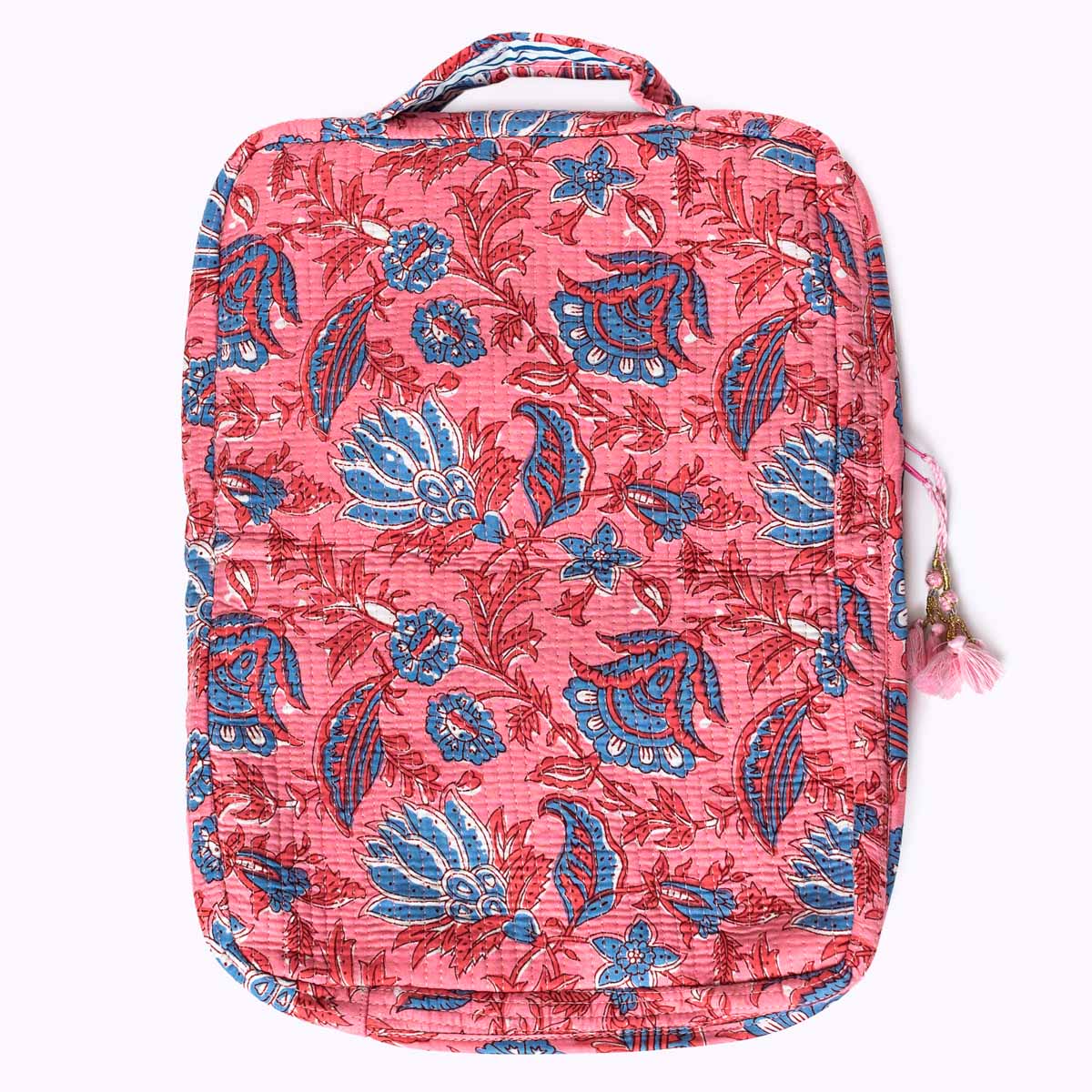 Handgemachte Laptoptasche "Blooming Dreams"