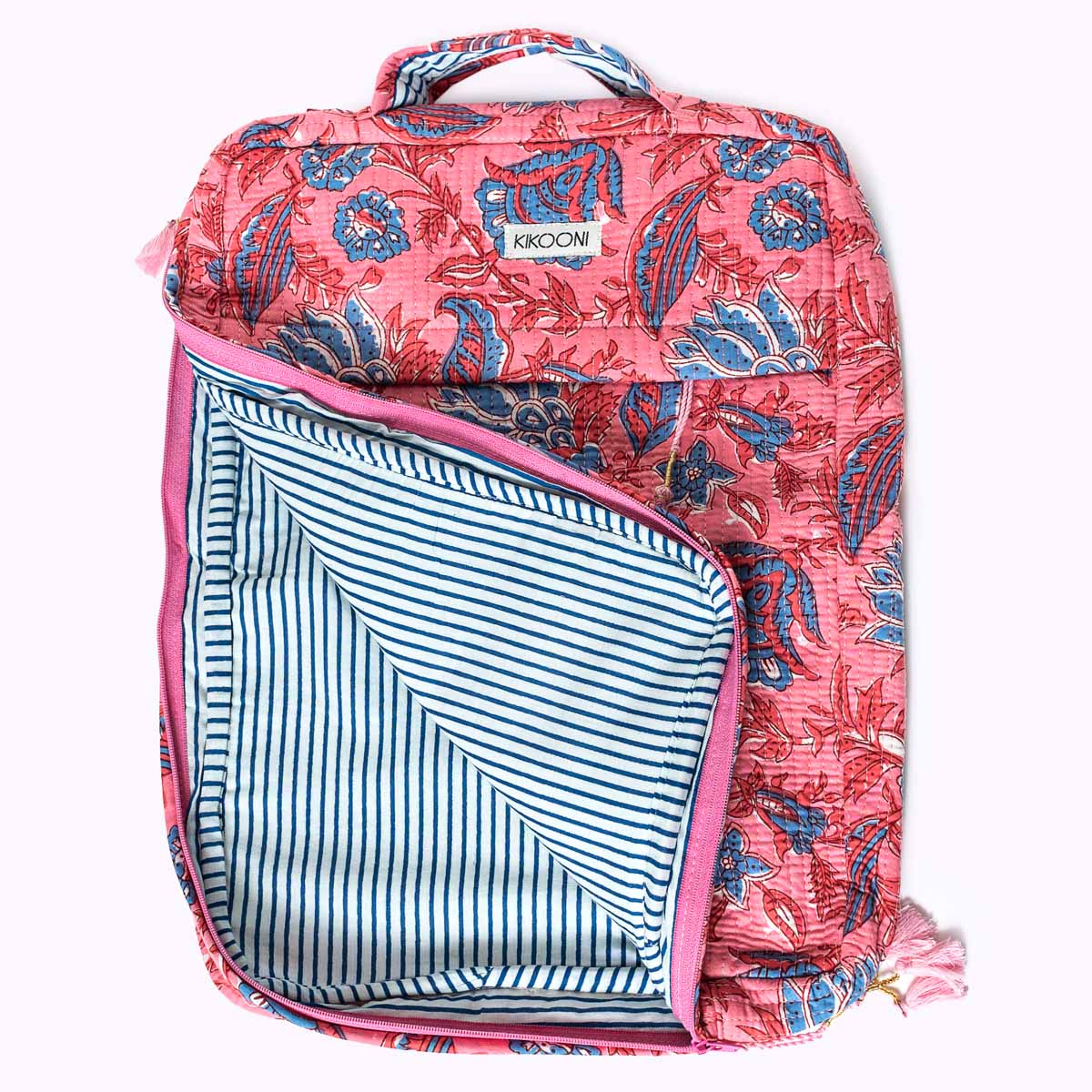 Handgemachte Laptoptasche "Blooming Dreams"